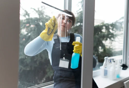 Nettoyage de vitres intérieures et extérieures à Bonnemain